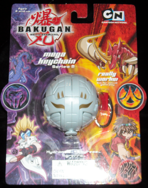 Tigrerra Keychain Packaging Series 2 Bakugan Keychains